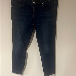 Uniqlo Women's Deep Indigo Ankle Jeans